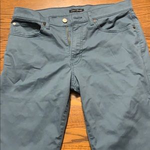 Teal chino pants. Never worn Lucky Brand